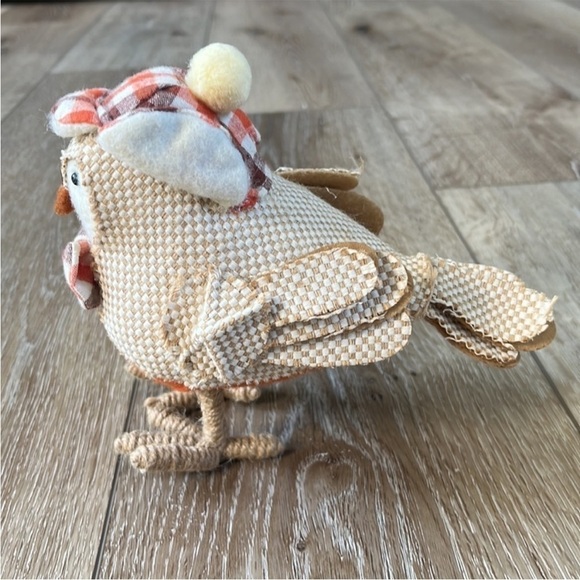 Target Spritz Fall Holiday Bird Featherly Friends Plaid Trapper Hat - Picture 5 of 9